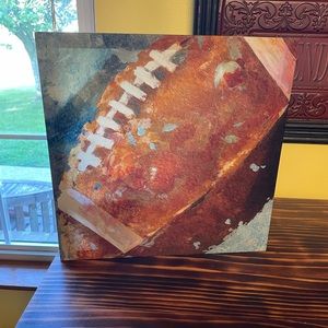 Football Canvas Art print